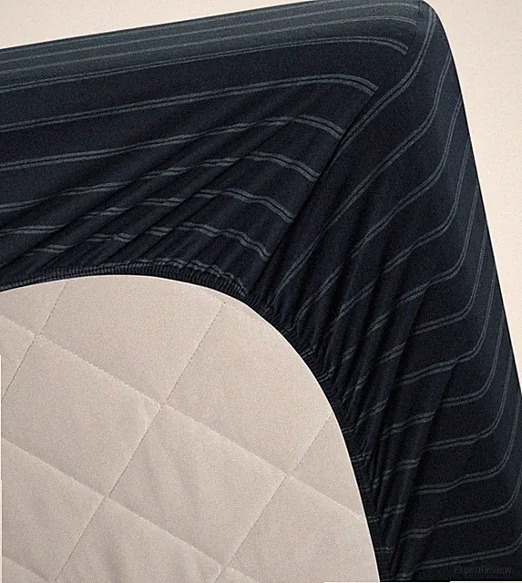 DELANNA Jersey Knit Fitted Sheet "80% Cotton 20% Polyester"