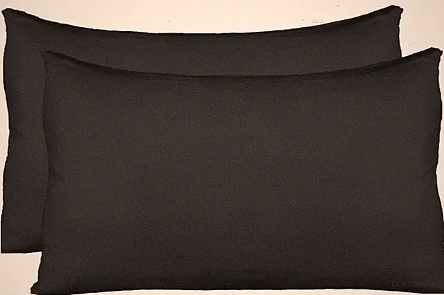 Extra Soft Jersey Knit Pillow Cases, Standard Size with Hidden Zipper, Soft than