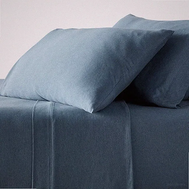 Full Cotton Jersey Sheet Set Teal Heather - Threshold