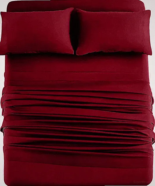 Jersey Fitted Bed Sheets 100% cotton 4pc Full Size