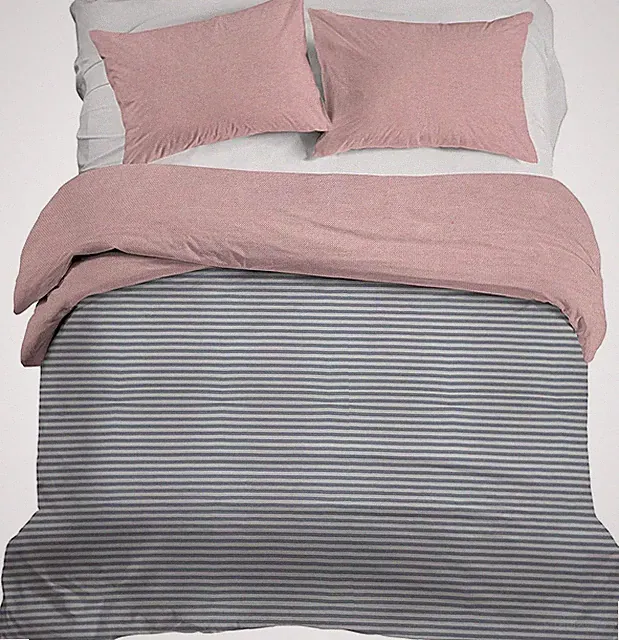 Jersey Knit Cotton Duvet Cover Set