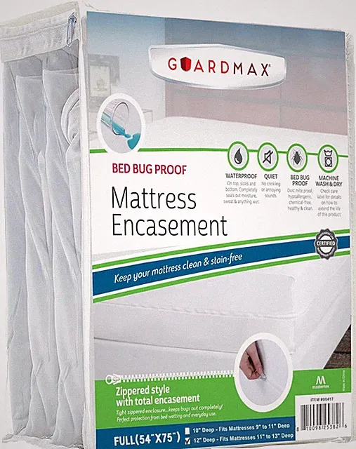 Jersey Knitted Full Zippered Mattress Encasement - Waterproof