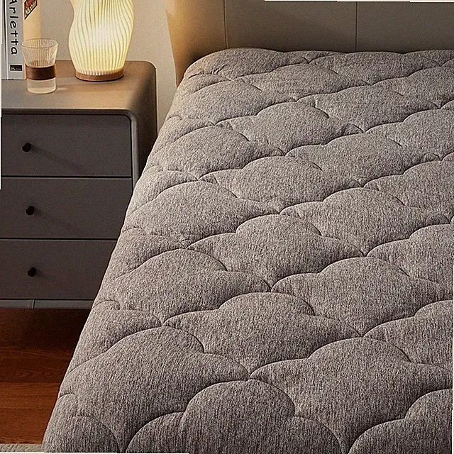 Jersey Mattress Pad King, Ultra Soft Breathable Pillow Top Mattress Cover, Pl...