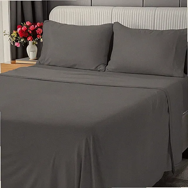 King Sheet Set - Jersey Knit Sheets 4 Piece – Cotton – Soft