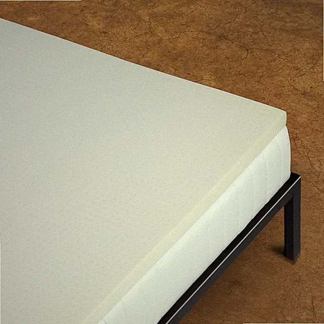 Organic 2" Firm Green Latex Mattress Topper with Jersey Cover - King Size
