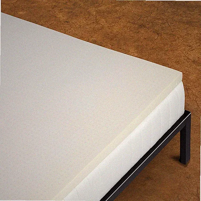 Organic 2" Pure Green Latex Mattress Topper with Jersey Cover - Queen Size