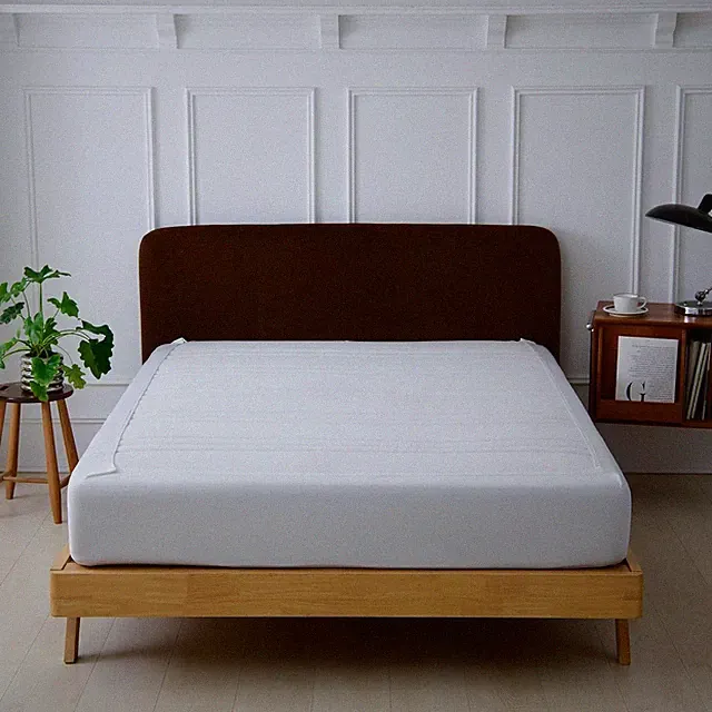 Stretchy Box Spring Cover King Size - Jersey Knit & Stretchy Wrap Around 4