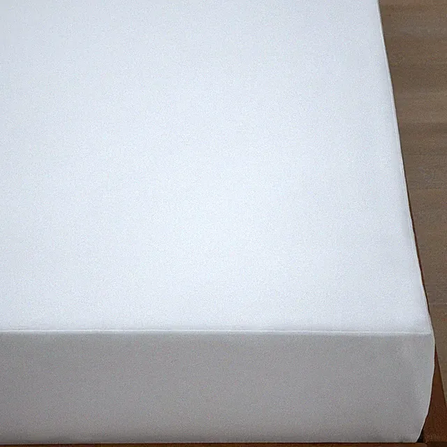 T-Shirt Soft Jersey Knit Waterproof Mattress Pad(White)-Company Cotton|63777